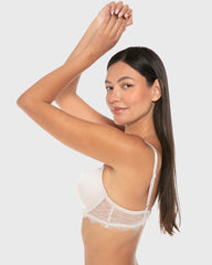 Isla & Evie Luxe Fashion Gel Padded Plunge Bra Wind Chime / 34B