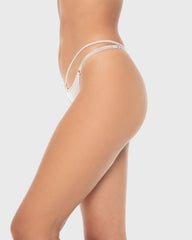 Isla & Evie Luxe Fashion Micro Thong Panty Wind Chime / S