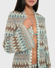 Isla & Evie Crochet Long Swim Cover Dress