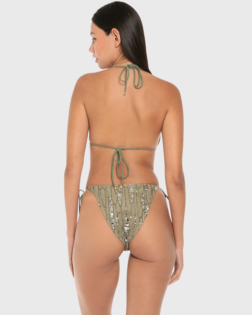 Isla & Evie Sequin Bikini Swim Bottom