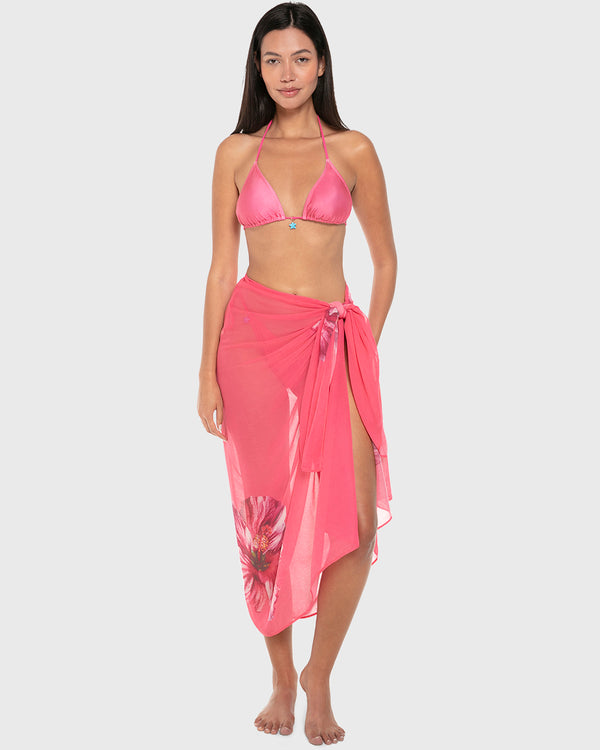 Isla & Evie Chiffon Long Swim Cover Skirt