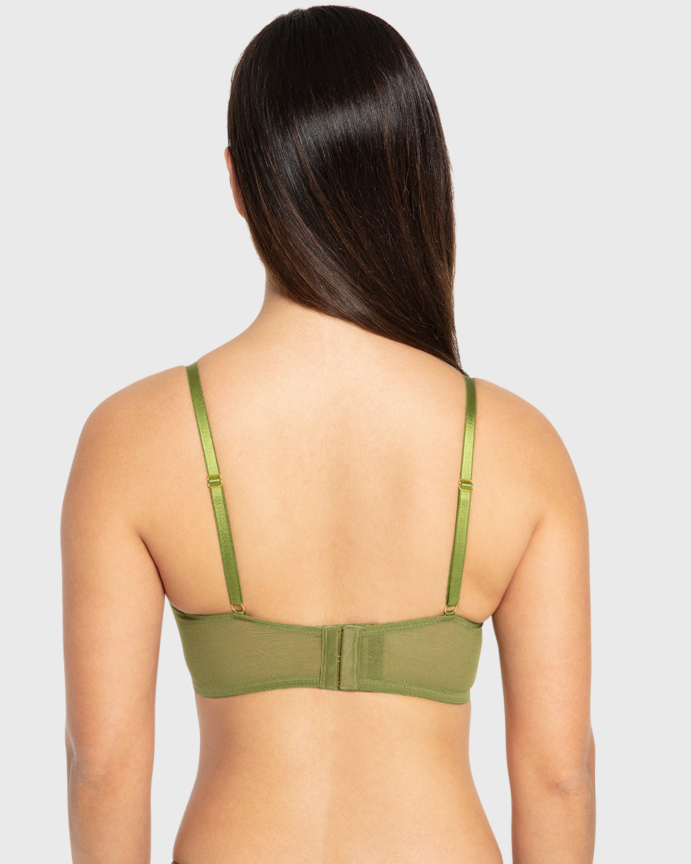 Isla & Evie Cardamom Seed Lightly Lined Plunge Bra Cardamom Seed / 34B