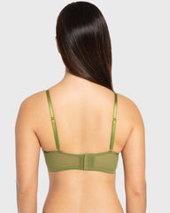 Isla & Evie Cardamom Seed Lightly Lined Plunge Bra Cardamom Seed / 34B