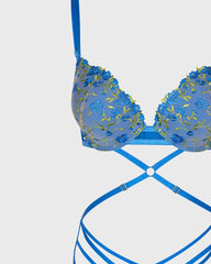 Isla & Evie Princess Blue Lace Bodysuit