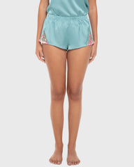 La Senza Isla And Evie Sexy Sleep Satin Cami Set Pajama Reef Waters Reef Waters / S