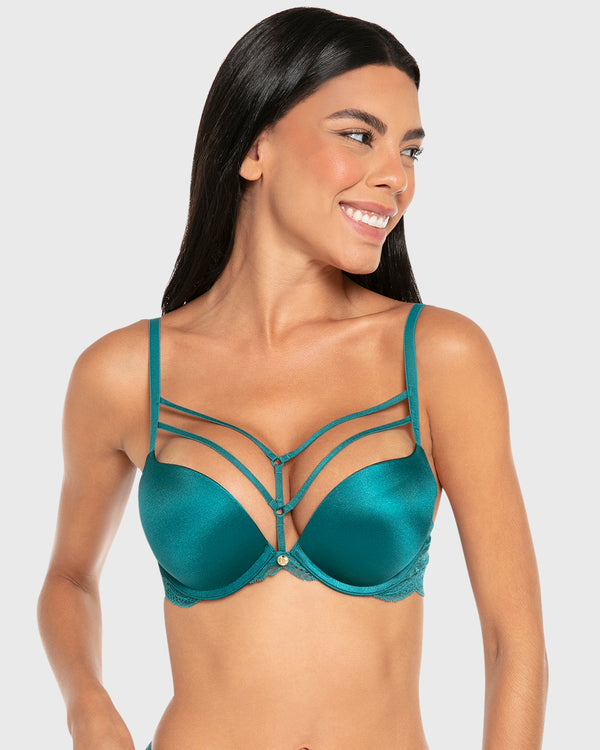 Isla & Evie Lace Lightly Lined Full-Coverage Bra