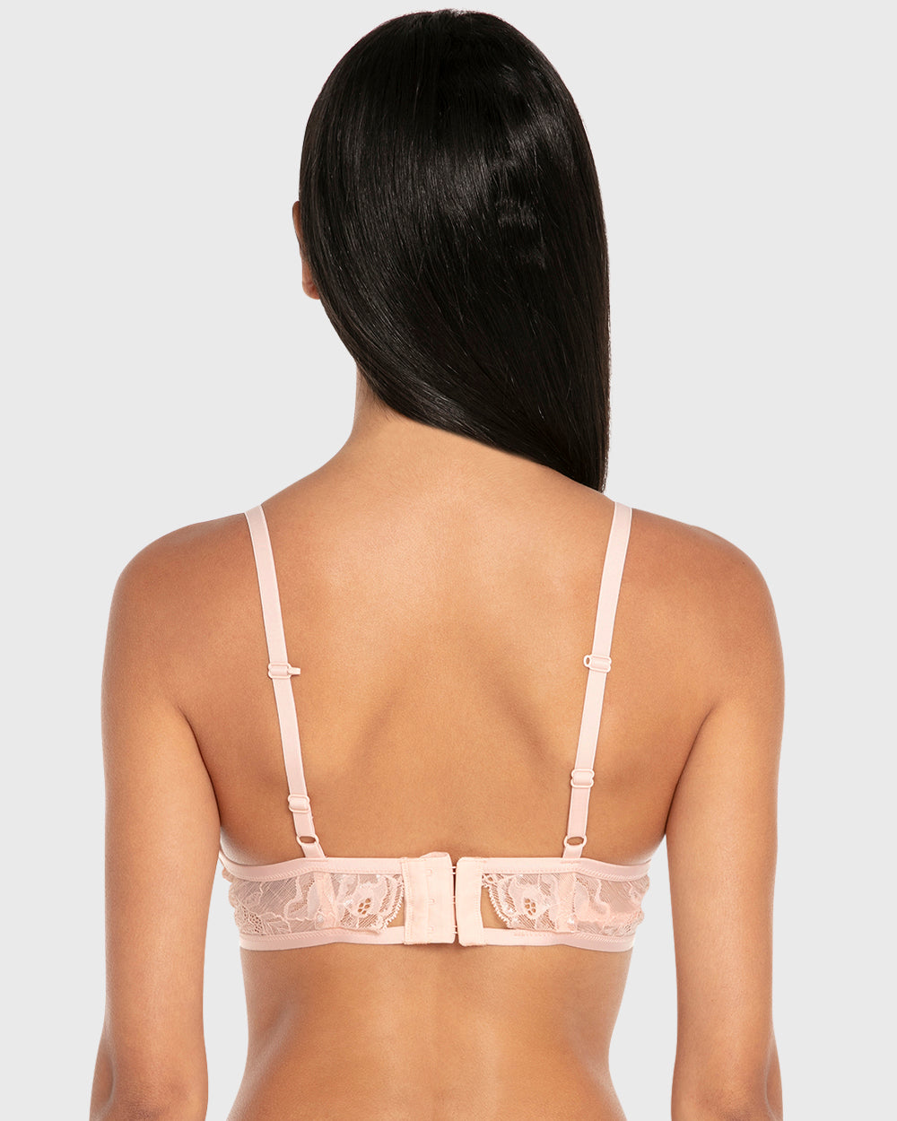Isla & Evie Lace Double Push-Up Plunge Bra