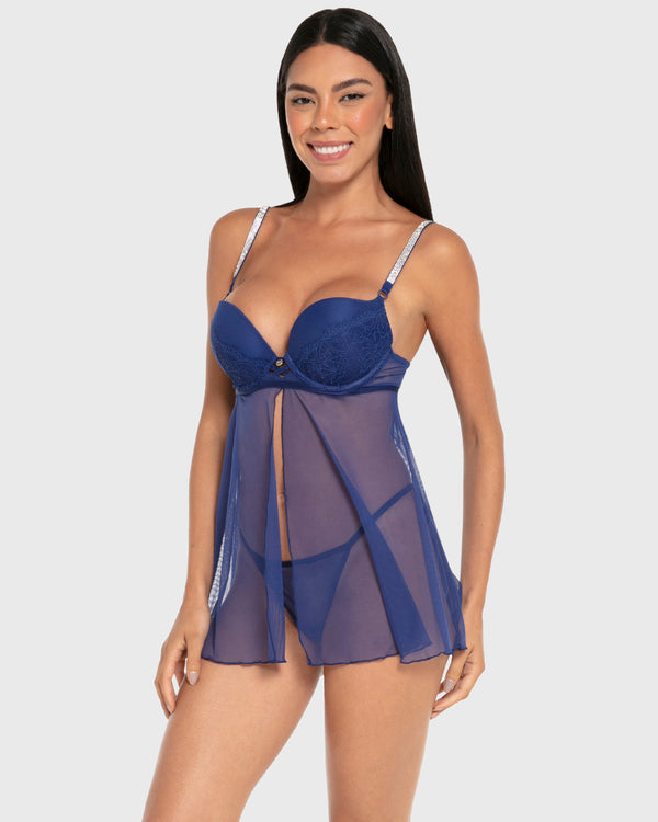 BABYDOLL SOFT FOAM Bellwether Blue / S