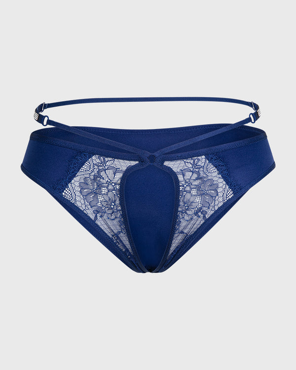 Isla & Evie Cheeky Panty Bellwether Blue / S