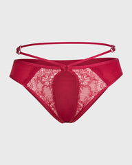 Isla & Evie Cheeky Panty Rumba Red / S