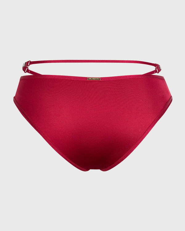 Isla & Evie Cheeky Panty Rumba Red / S