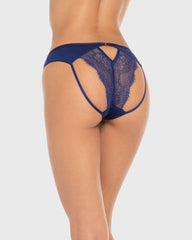 Isla & Evie Lace Bikini Panty Bellwether Blue / S