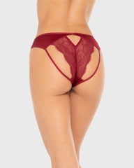 Isla & Evie Lace Bikini Panty Rumba Red / S