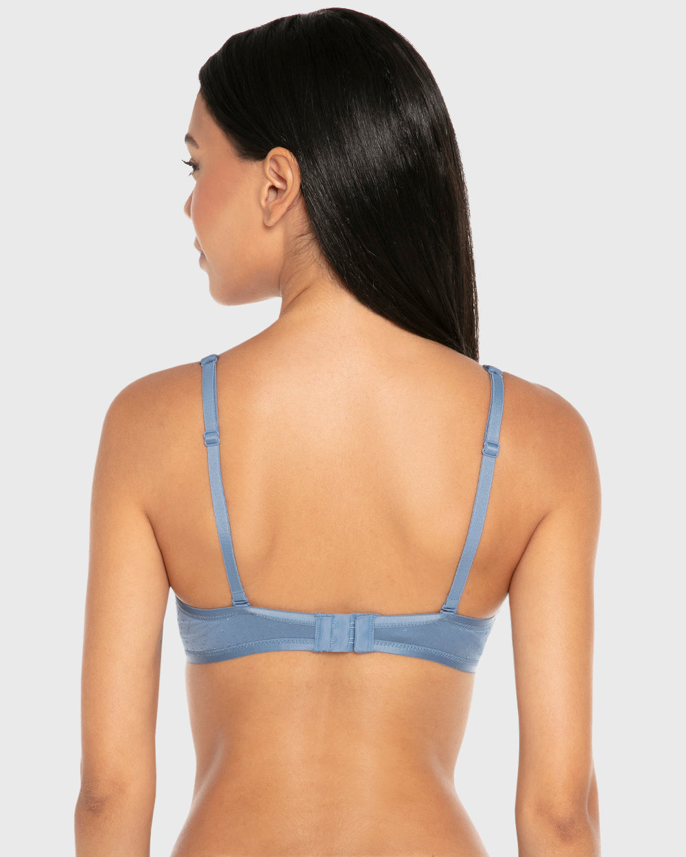 Isla & Evie Wired Lightly Lined Full Coverage Bra Coronet Blue / 34B
