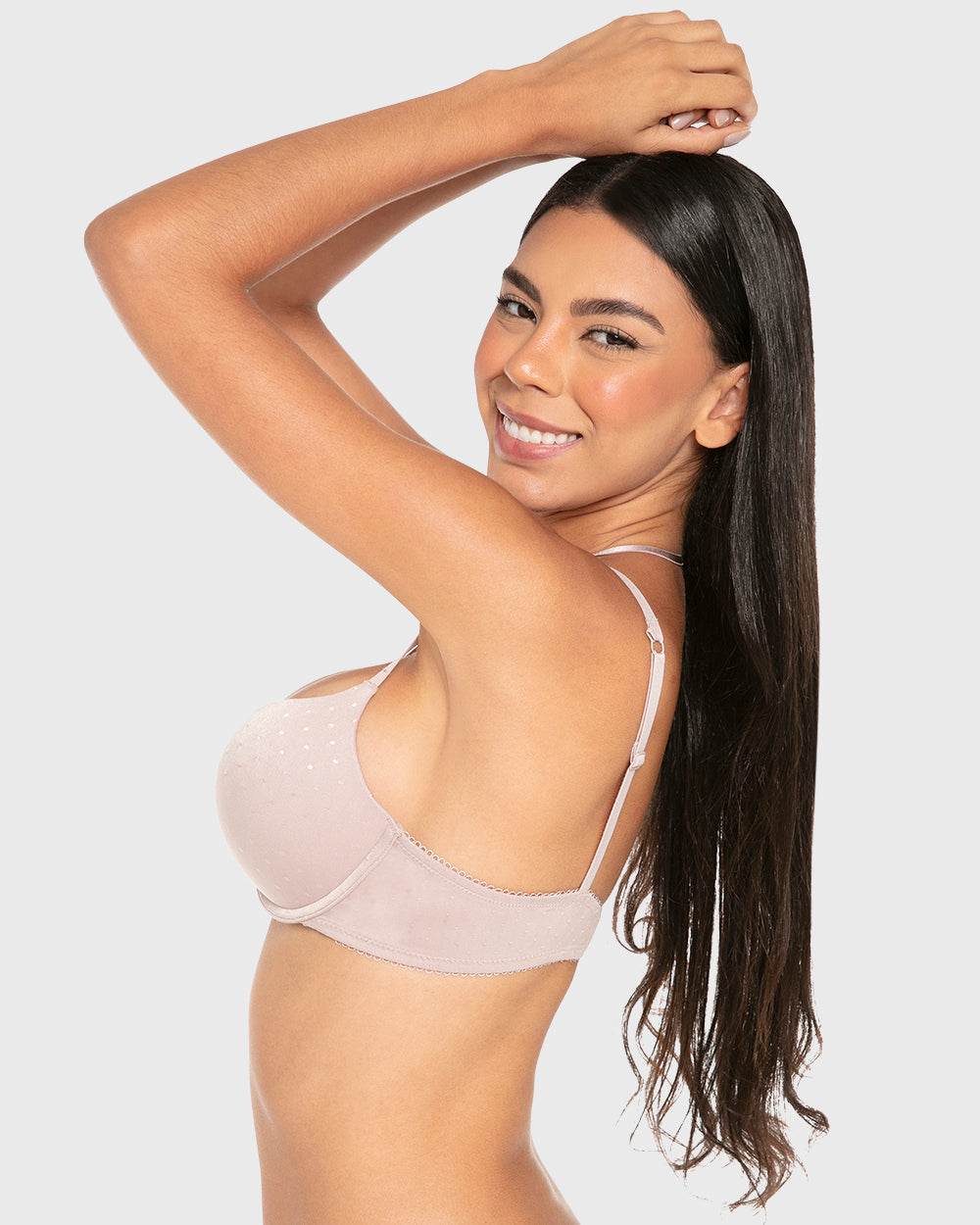 Isla & Evie Wired Double Pushup Plunge Bra Sphinx / 34B