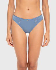 Isla & Evie Cheeky Panty Coronet Blue / S