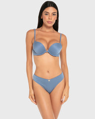 Isla & Evie Thong Panty Coronet Blue / S