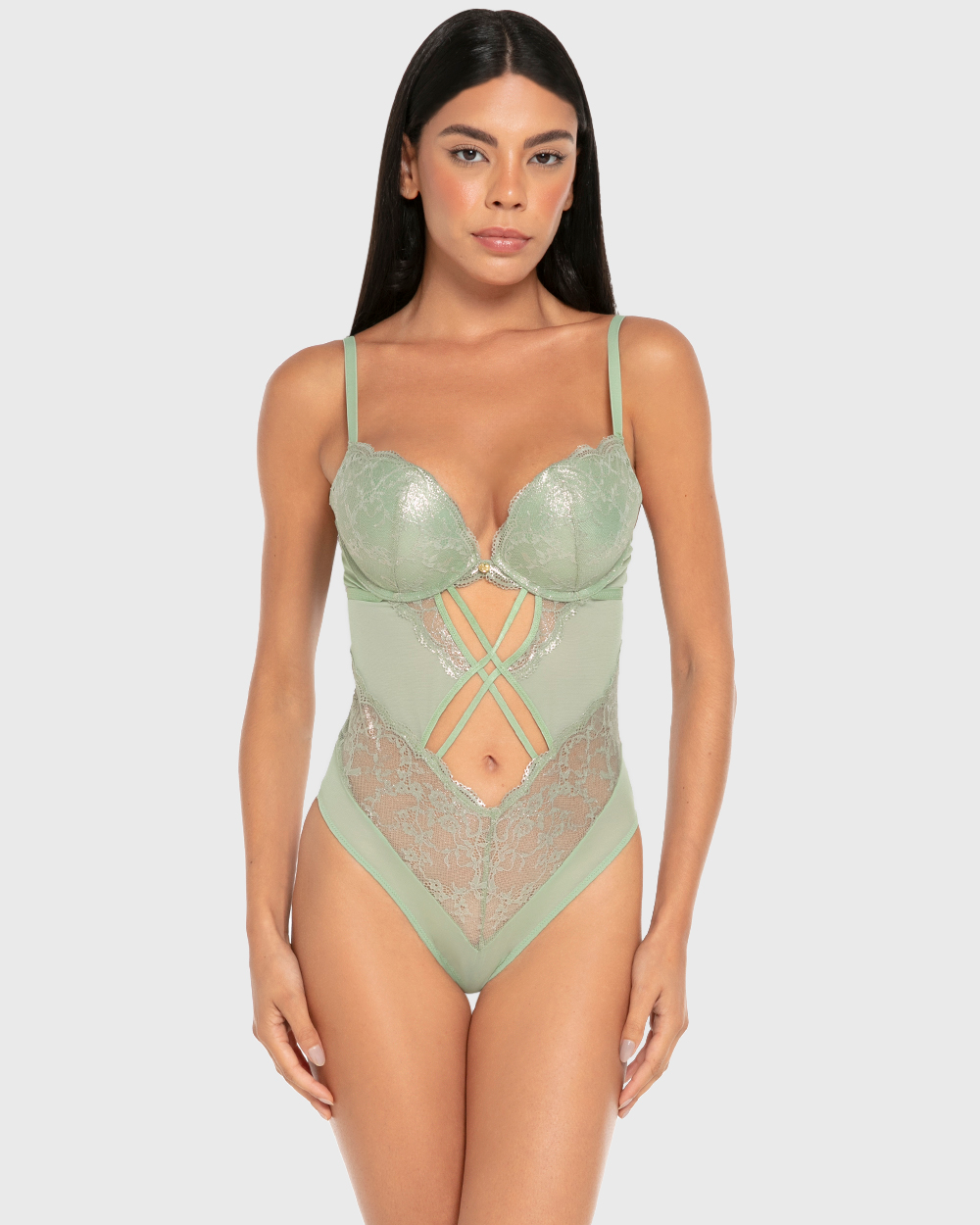Isla & Evie Lace Knitted Bodysuit