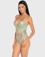 Isla & Evie Lace Knitted Bodysuit