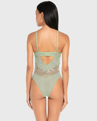 Isla & Evie Lace Knitted Bodysuit