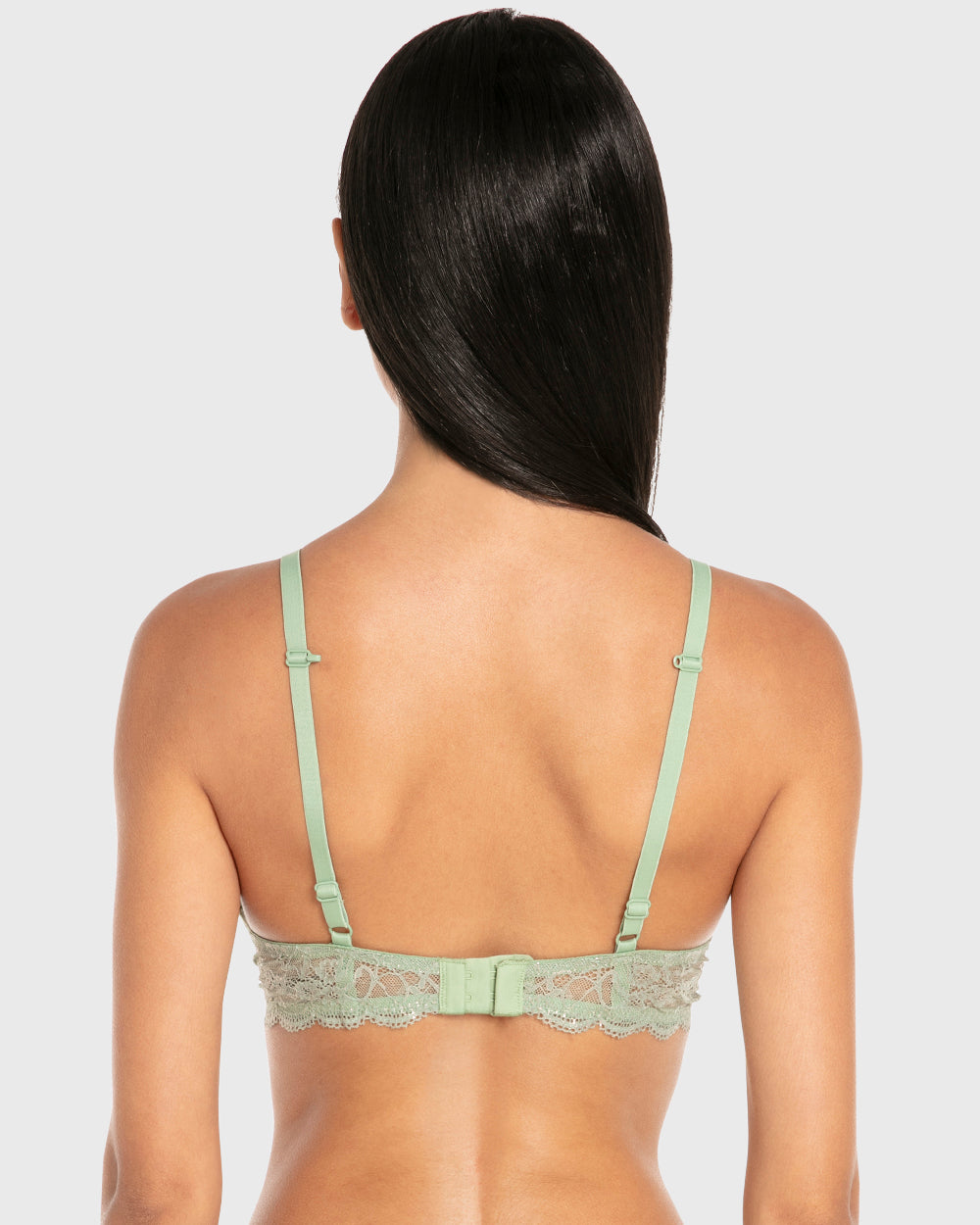 Isla & Evie Lace Double Push-Up Plunge Bra