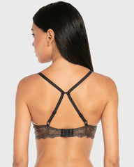 Isla & Evie Lace Double Push-Up Plunge Bra