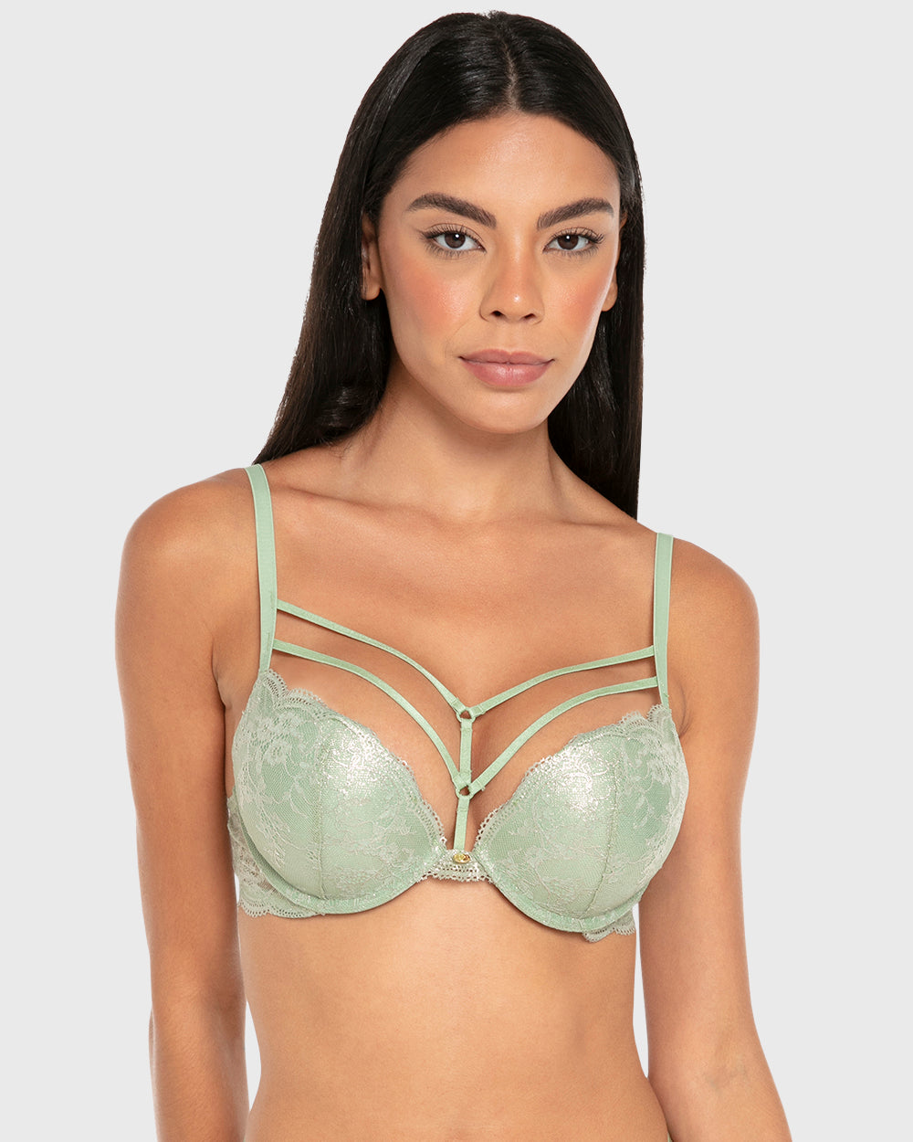 Isla & Evie Lace Gel-Padded Plunge Bra
