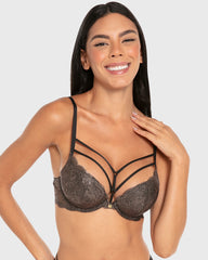 Isla & Evie Lace Gel-Padded Plunge Bra