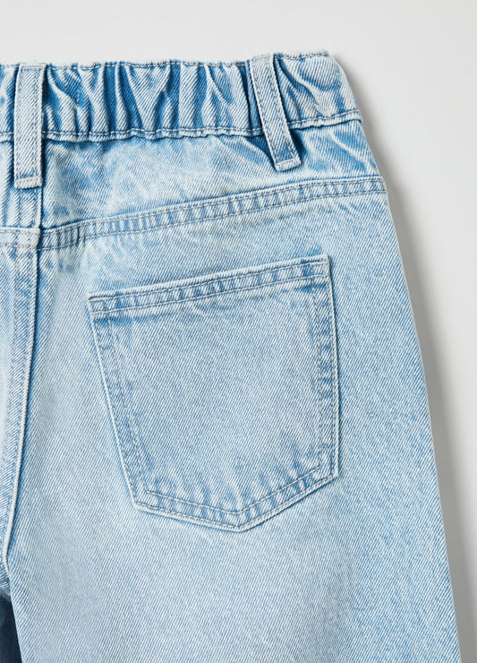 Ovs Kids Girl 5-Pocket, Culotte Jeans.