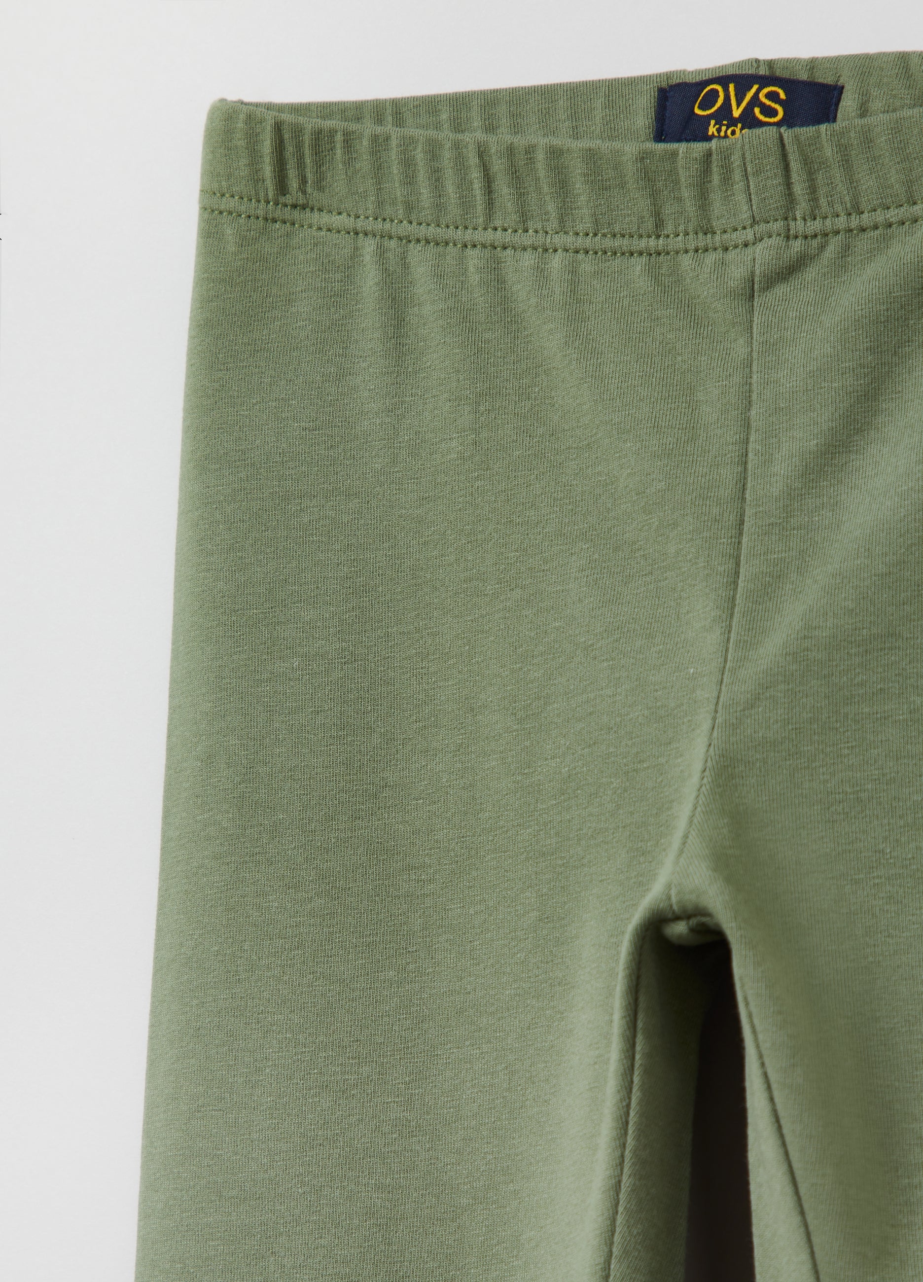 Ovs Solid Colour Stretch Leggings