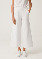 Fitness Wide-Leg Joggers In Fleece