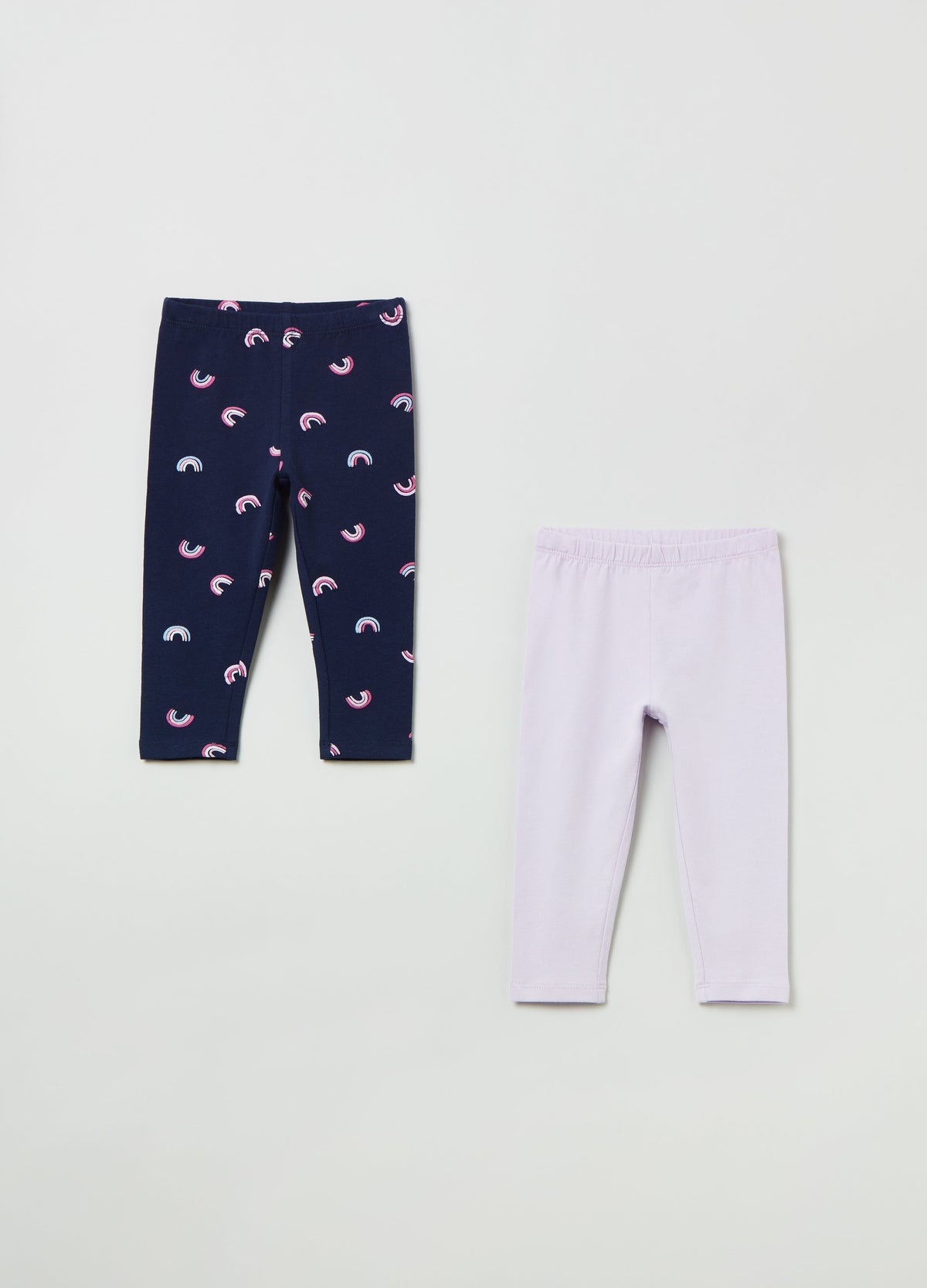 OVS Kids Girl Two-Pack Leggings With Print