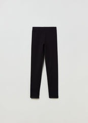Leggings in stretch cotton