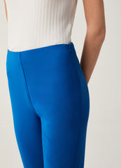 Flare-Fit Cropped Trousers