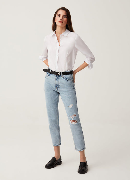 Slim-Fit Stretch Shirt