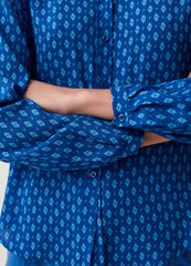Stretch Shirt With All-Over Print