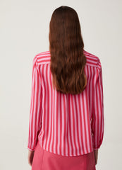 Stretch Shirt With All-Over Print