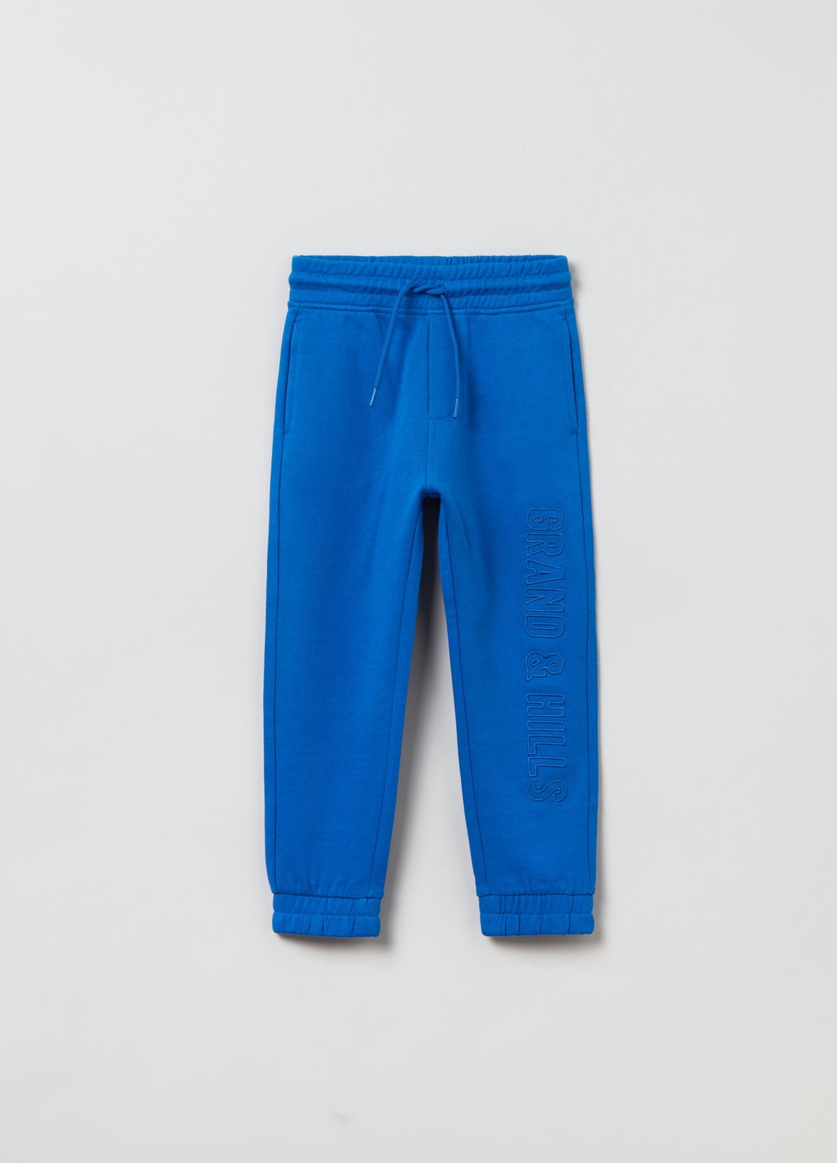 Ovs Kids Boy Grand&Hills Joggers With Drawstring And Embroidery