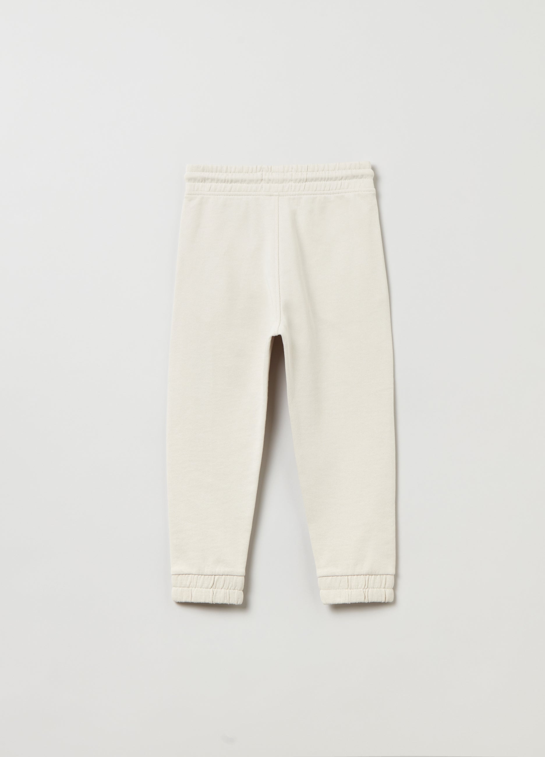 Ovs Kids Boy Grand&Hills Plush Joggers With Drawstring And Embroidery