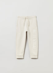 Ovs Kids Boy Grand&Hills Plush Joggers With Drawstring And Embroidery