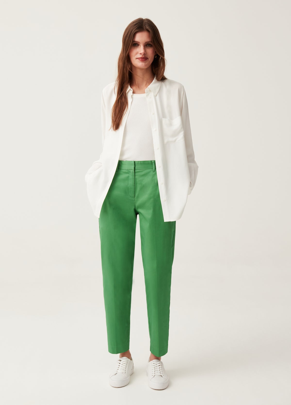 Ovs Stretch Cotton Chinos