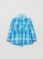 OVS Kids Boy Grand&Hills Shirt With Check Print
