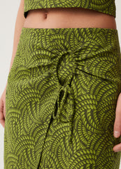 Sarong Skirt With All-Over Print