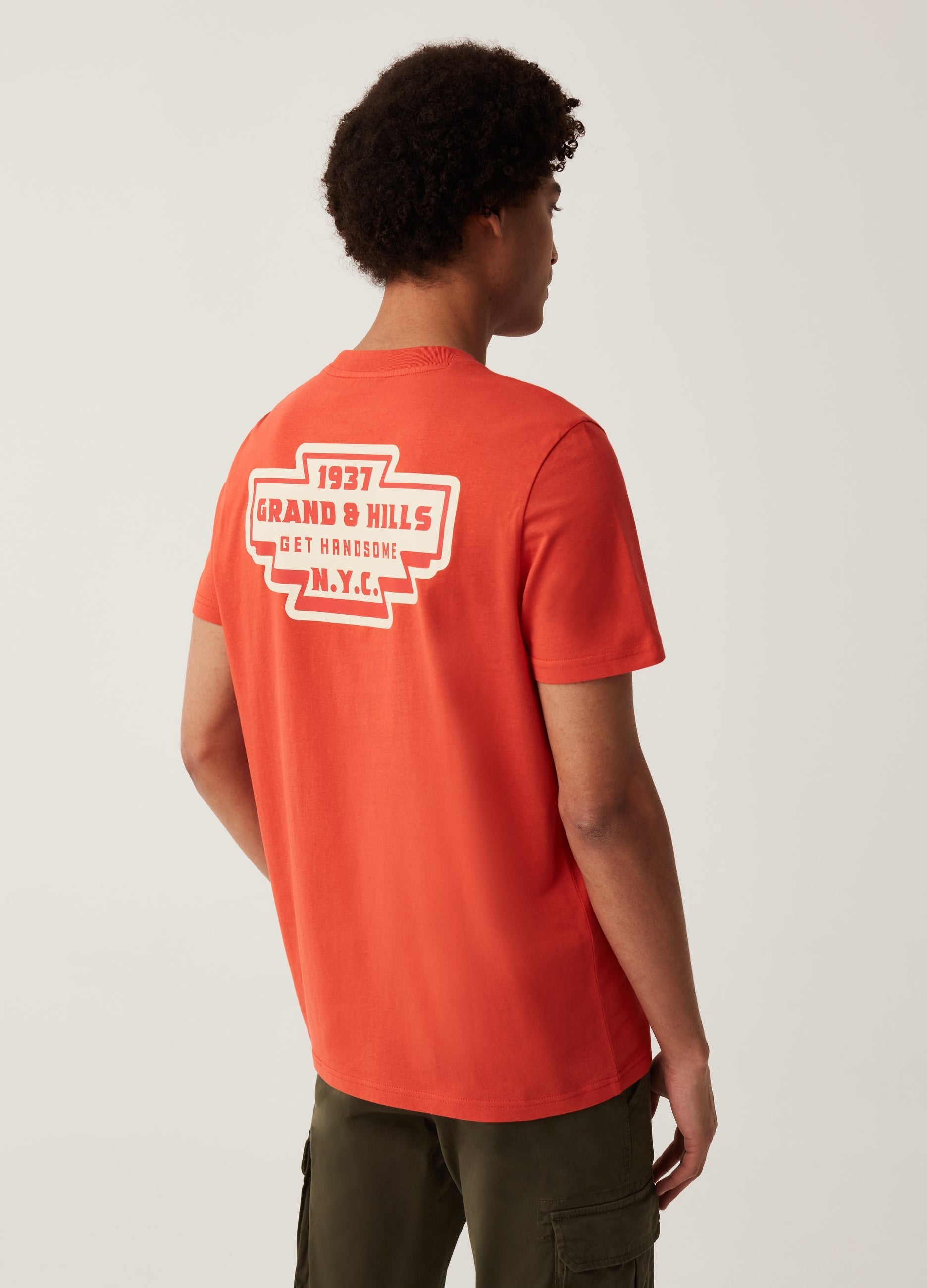 T-Shirt With Grand&Hills Logo Print