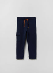 Plush Joggers With Drawstring