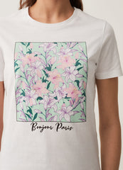 Cotton T-Shirt With Print