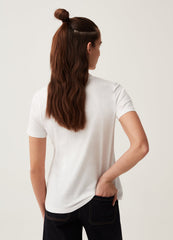 Cotton T-Shirt With Print
