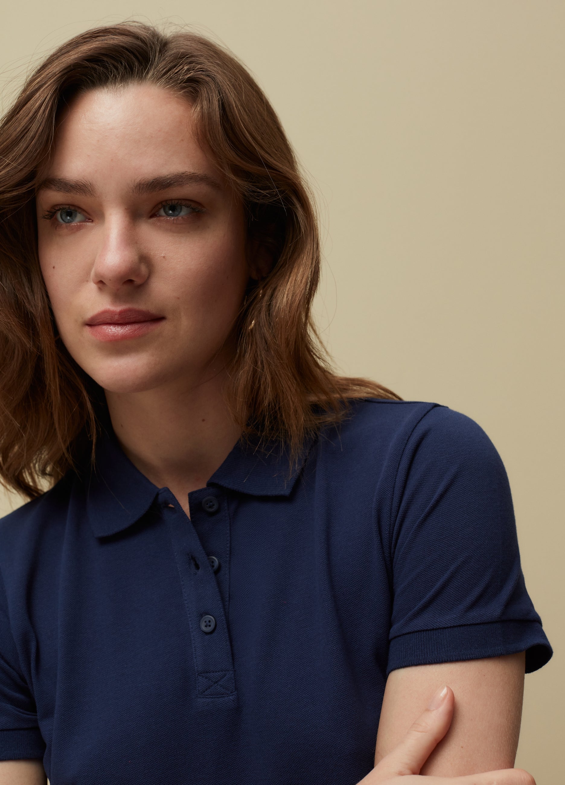 Ovs Solid Colour Pique Polo Shirt