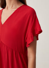 Sustainable Viscose Short Dress