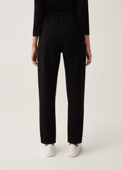 Fitness French Terry Joggers With Turn-Ups